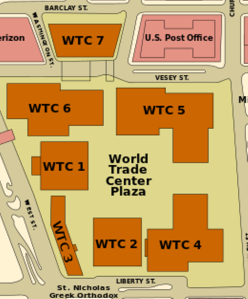 World Trade Center Grundriss (Quelle: Wikipedia)
