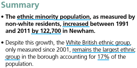 2013-10-00 University of Manchester - ethnicity.ac.uk summary 1