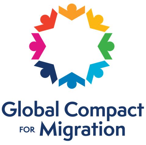 Logo: UN Migrationspakt